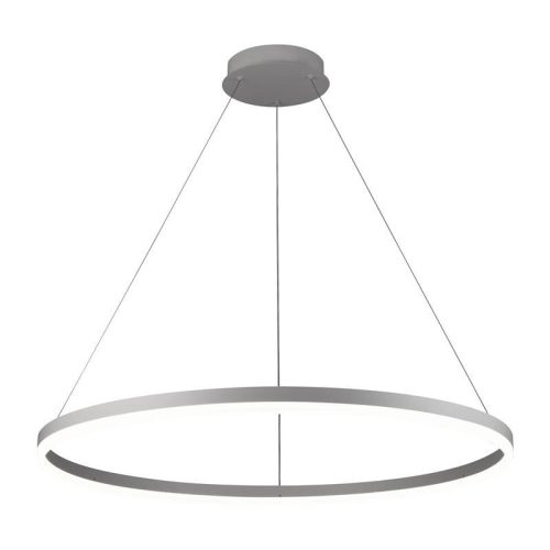 LED design mennyezeti lámpa 55W, 3700lm, 3000-6500K, IP20, fehér fém-akril - J4309/W