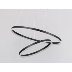   LED design mennyezeti lámpa 70W, 4600lm, 3000-6500K, IP20, fém-akril - J4310/B