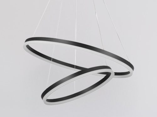 LED design mennyezeti lámpa 70W, 4600lm, 3000-6500K, IP20, fém-akril - J4310/B