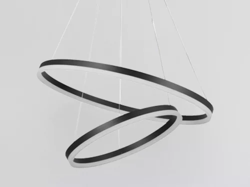 LED design mennyezeti lámpa 70W, 4600lm, 3000-6500K, IP20, fém-akril - J4310/B