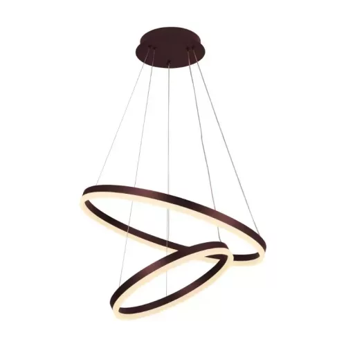 LED design mennyezeti lámpa 70W, 4600 lm, 3000K-6500K, IP20, fém-akril - J4310/BR