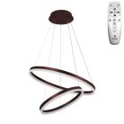 LED design mennyezeti lámpa 70W, 4600 lm, 3000K-6500K, IP20, fém-akril - J4310/BR