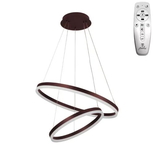 LED design mennyezeti lámpa 70W, 4600 lm, 3000K-6500K, IP20, fém-akril - J4310/BR