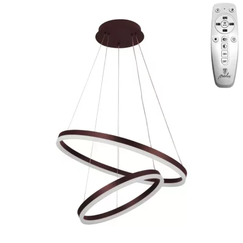 LED design mennyezeti lámpa 70W, 4600 lm, 3000K-6500K, IP20, fém-akril - J4310/BR