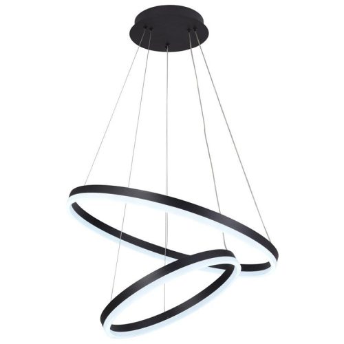 LED design mennyezeti lámpa 70W, 4600lm, 3000-6500K, IP20, fém-akril - J4310/B