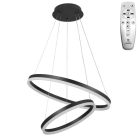 LED design mennyezeti lámpa 70W, 4600lm, 3000-6500K, IP20, fém-akril - J4310/B