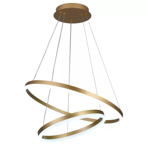 LED design mennyezeti lámpa 70W, 4600 lm, 3000K-6500K, arany, IP20 - J4310/G