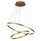LED design mennyezeti lámpa 70W, 4600 lm, 3000K-6500K, arany, IP20 - J4310/G