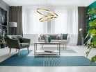 LED design mennyezeti lámpa 70W, 4600 lm, 3000K-6500K, arany, IP20 - J4310/G