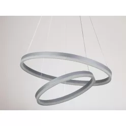   LED design mennyezeti lámpa 70W, 4600 lm, 3000K-6500K, ezüst, IP20 - J4310/S