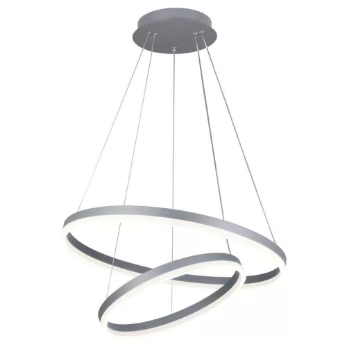 LED design mennyezeti lámpa 70W, 4600 lm, 3000K-6500K, ezüst, IP20 - J4310/S