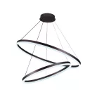 LED mennyezeti lámpa 100W, 6500 lm, 3000–6500K, IP20, barna fém-akril - J4311/BR