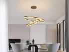 LED design mennyezeti lámpa 100W, 6500 lm, 3000K-6500K, arany, IP20 - J4311/G