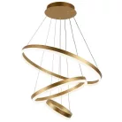 LED design mennyezeti lámpa 85W, 5500 lm, 3000K-6500K, arany, IP20 - J4312/G