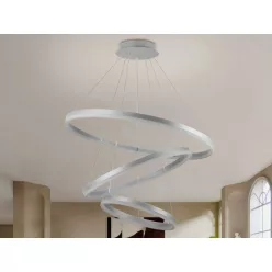   LED design mennyezeti lámpa 125W, 8200 lm, 3000K-6500K, IP20 - J4313/S