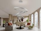 LED design mennyezeti lámpa 125W, 8200 lm, 3000K-6500K, IP20 - J4313/S