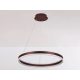 LED mennyezeti lámpa 85W, 5500 lm, 3000–6500K, IP20, barna fém-akril - J4315/BR