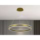 LED mennyezeti lámpa 85W, 5500 lm, 3000–6500K, IP20, arany fém-akril - J4315/G