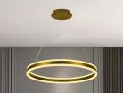 LED mennyezeti lámpa 85W, 5500 lm, 3000–6500K, IP20, arany fém-akril - J4315/G