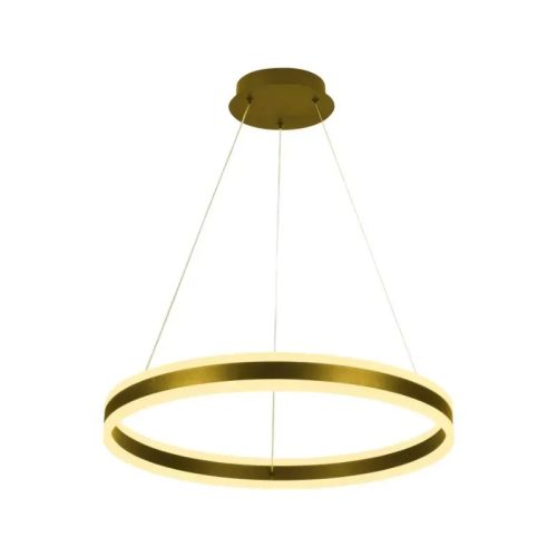 LED mennyezeti lámpa 85W, 5500 lm, 3000–6500K, IP20, arany fém-akril - J4315/G