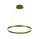LED mennyezeti lámpa 85W, 5500 lm, 3000–6500K, IP20, arany fém-akril - J4315/G