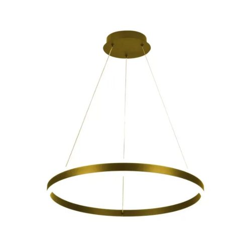 LED mennyezeti lámpa 85W, 5500 lm, 3000–6500K, IP20, arany fém-akril - J4315/G