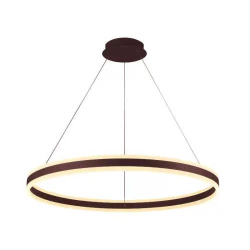 LED mennyezeti lámpa 110W, 7200 lm, 3000–6500K, IP20, barna fém-akril - J4316/BR