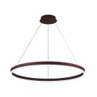 LED mennyezeti lámpa 110W, 7200 lm, 3000–6500K, IP20, barna fém-akril - J4316/BR