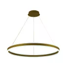 LED mennyezeti lámpa 110W, 7200 lm, 3000–6500K, IP20, arany fém-akril - J4316/G