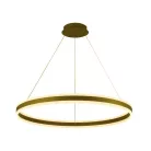 LED mennyezeti lámpa 110W, 7200 lm, 3000–6500K, IP20, arany fém-akril - J4316/G