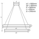 LED világítás + vezérlés 135W - J4317/B