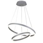 LED design mennyezeti lámpa 135W, 400+600 mm, 3000K–6500K, IP20, fekete - J4317/S