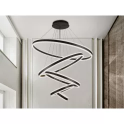   LED design mennyezeti lámpa 420W, változó méret, 3000K–6500K, IP20 - J4319/B