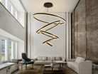 LED design mennyezeti lámpa 420W, változó méret, 3000K–6500K, IP20 - J4319/B
