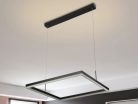 LED design mennyezeti lámpa 55W, 600x600 mm, 3000K–6500K, IP20 - J4320/B
