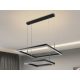 LED design mennyezeti lámpa 90W, 400x400+600x600 mm, 3000K–6500K, IP20 - J4321/B