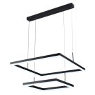 LED design mennyezeti lámpa 90W, 400x400+600x600 mm, 3000K–6500K, IP20 - J4321/B