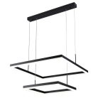 LED design mennyezeti lámpa 90W, 400x400+600x600 mm, 3000K–6500K, IP20 - J4321/B