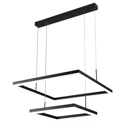 LED design mennyezeti lámpa 90W, 400x400+600x600 mm, 3000K–6500K, IP20 - J4321/B