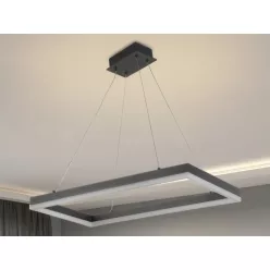   LED design mennyezeti lámpa 40W, 300x600 mm, 3000K–6500K, IP20 - J4322/B