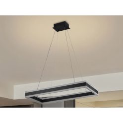   LED design mennyezeti lámpa 80W, 300x600 mm, 3000K–6500K, IP20 - J4324/B