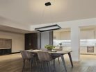 LED design mennyezeti lámpa 80W, 300x600 mm, 3000K–6500K, IP20 - J4324/B