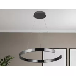   LED design mennyezeti lámpa, 70W, 4800 lm, Ø600 mm, 3000K-6500K, IP20 - J4326/CH