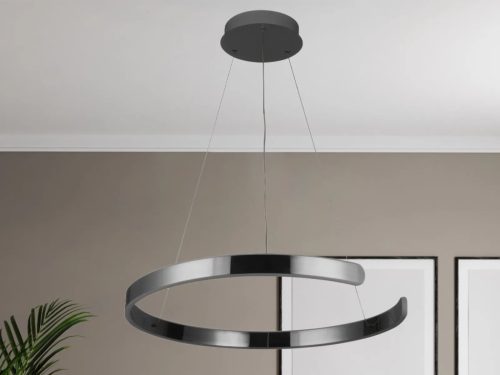 LED design mennyezeti lámpa, 70W, 4800 lm, Ø600 mm, 3000K-6500K, IP20 - J4326/CH