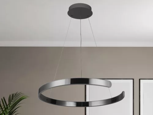 LED design mennyezeti lámpa, 70W, 4800 lm, Ø600 mm, 3000K-6500K, IP20 - J4326/CH