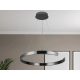 LED design mennyezeti lámpa, 70W, 4800 lm, Ø600 mm, 3000K-6500K, IP20 - J4326/CH