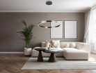 LED design mennyezeti lámpa, 70W, 4800 lm, Ø600 mm, 3000K-6500K, IP20 - J4326/CH