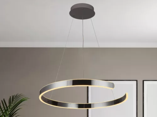 LED design mennyezeti lámpa, 70W, 4800 lm, Ø600 mm, 3000K-6500K, IP20 - J4326/CH