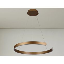   LED design mennyezeti lámpa 70W, Ø600 mm, 3000K–6500K, IP20, arany - J4326/G