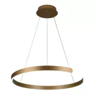 LED design mennyezeti lámpa 70W, Ø600 mm, 3000K–6500K, IP20, arany - J4326/G